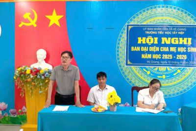 HỘI NGHỊ BAN ĐẠI DIỆN CHA MẸ HỌC SINH NĂM HỌC 2025-2026